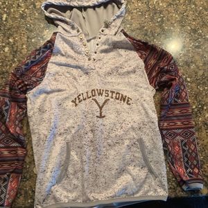 Yellowstone hoodie, new without tags, size L